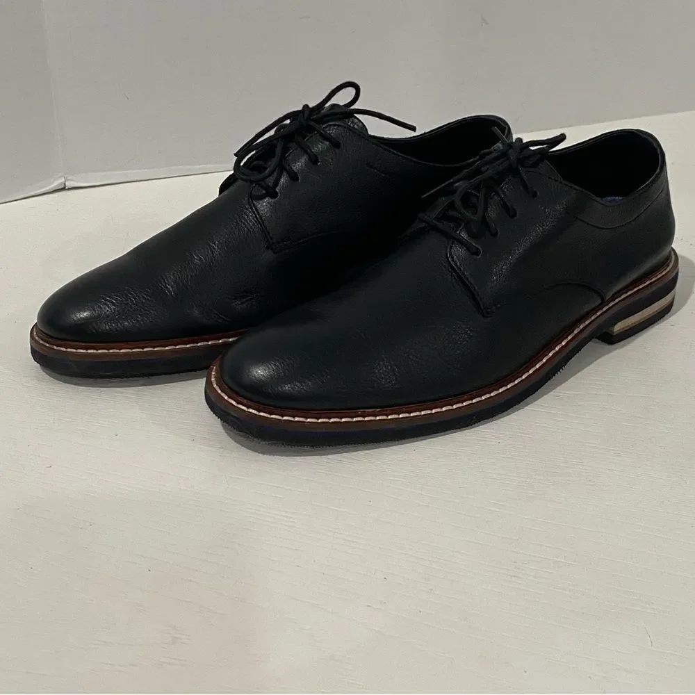 Bostonian Men's Dezmin Plain-Toe Dress Casual Oxfords In Black Size 7.5